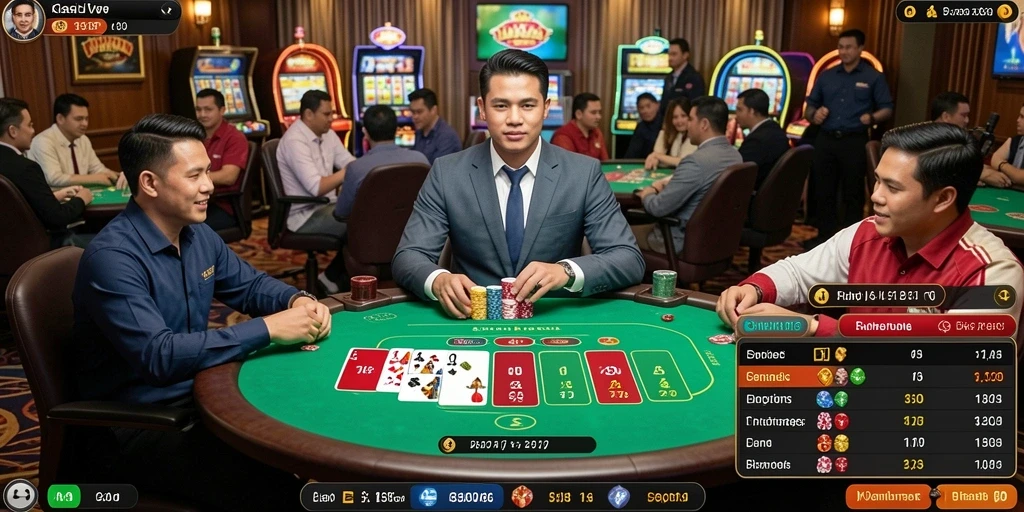 aceparty - Karakter unik dengan tampilan yang dapat dikostumisasi.