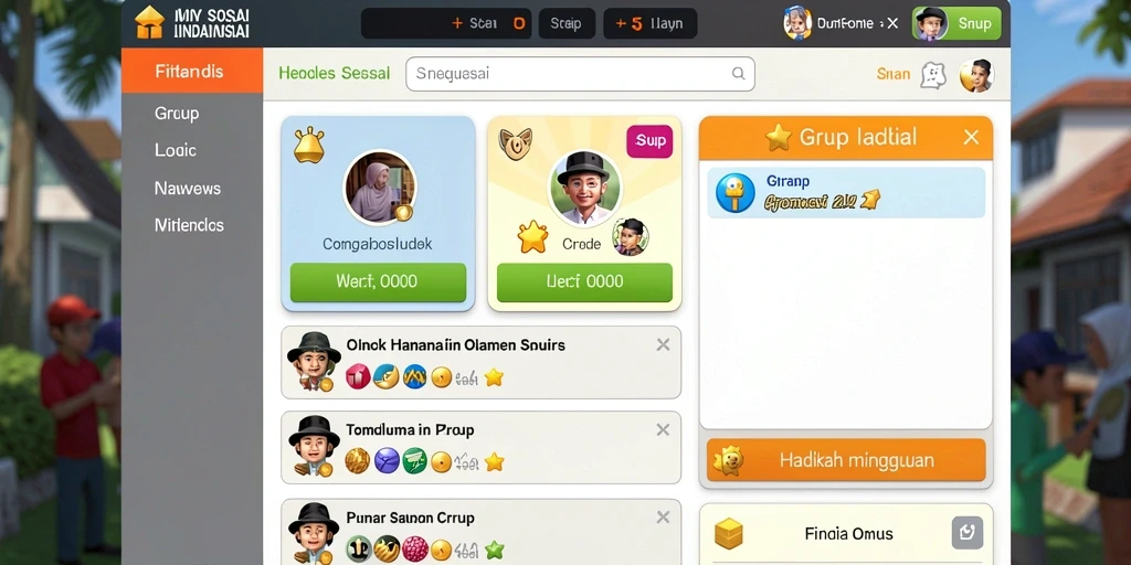 rp99 - Tangkapan layar dari grafik permainan yang menawan.